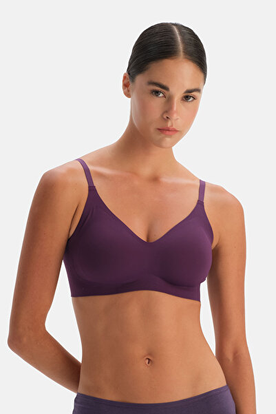 Dagi Purple Seamless Bra Without Underwire