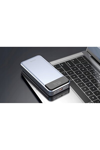 SWISSTEN POWERBANK 30000 mAh PD QC 133W pentru laptop și telefon 2x USB-C USB-A