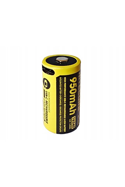 Nitecore Baterie NL169R 16340 950mAh 3.6V USB-C