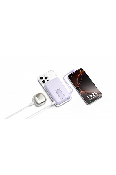 Xiaomi Powerbank Magnetic 10000 mAh 33W USB-C Suport Bej