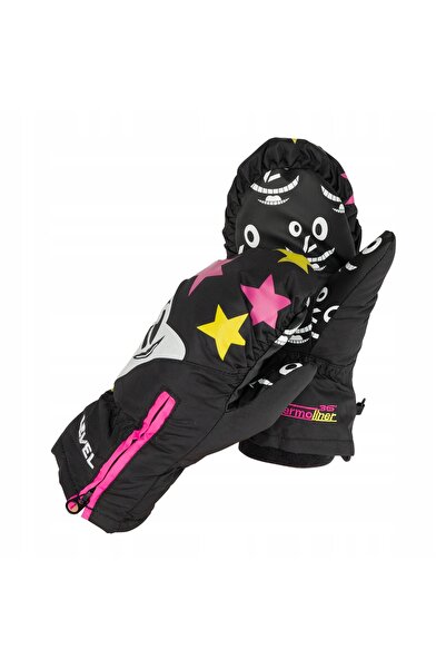 Level Mănuși de schi pentru copii Lucky Mit Ninja roz IV