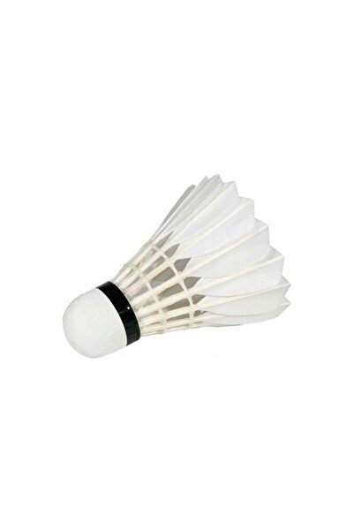 Victor Fluturași de badminton Queen 12 bucăți alb