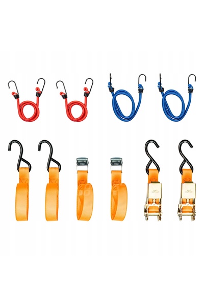 AMIO SET COMPLET CHINGI DE FIXARE ELASTICE PENTRU BAGAJE