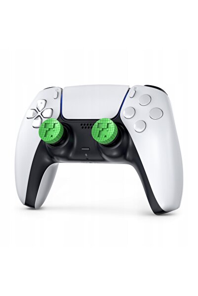 NO BRAND KontrolFreek Minecraft Creeper Capace pentru Thumbstick-uri PS5