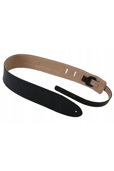 NO BRAND Curea de chitară din piele PRESTO neagră lungă 160cm