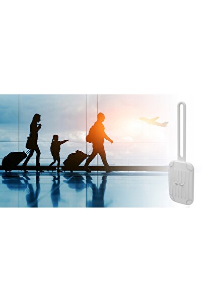 MiLi Tracker GPS alb etichetă de adresă identificator bagaje MiTag Android