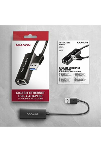 NO BRAND Axagon ADE-AR USB3.2 Gen 1 Tip-A / Placă de rețea Gigabit Ethernet 1...