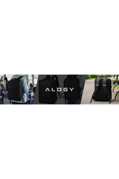 ALOGY rucsac urban negru
