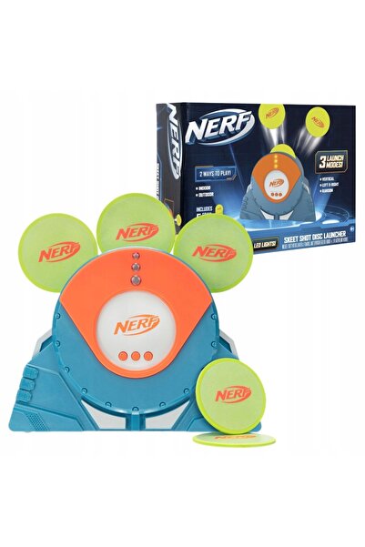 Nerf Nefr Discus Launcher Skeet Shoot F0289