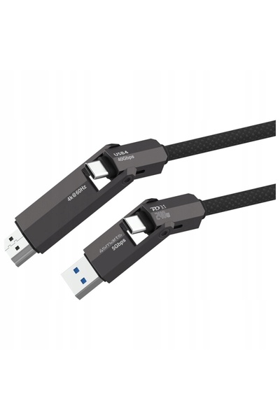 NO BRAND Cablu 4smarts ComboCord USB4 HDMI 240W 1.5m negru