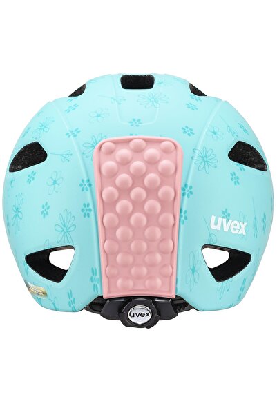 Uvex Casca de bicicletă pentru copii Oyo Style, flori cyan mat, 45-50 cm