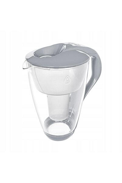 Dafi Carafă filtrantă din sticlă cu LED, gri + 1 filtru clasic