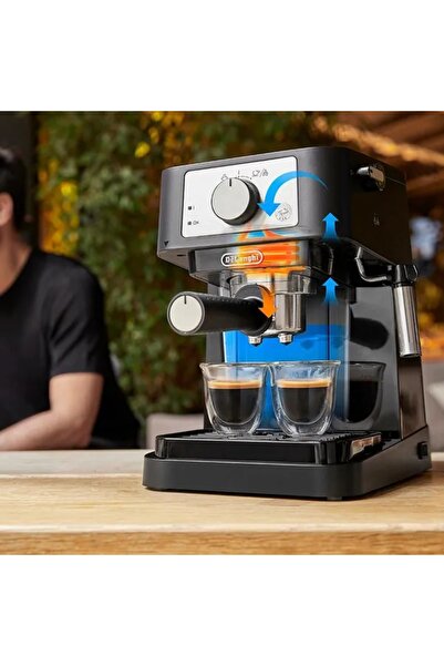 De'Longhi Stilosa 1100W Negru Espressor sub presiune