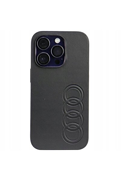 NO BRAND Husă din piele sintetică Audi pentru iPhone 14 Pro, Piele, Husă, Car...