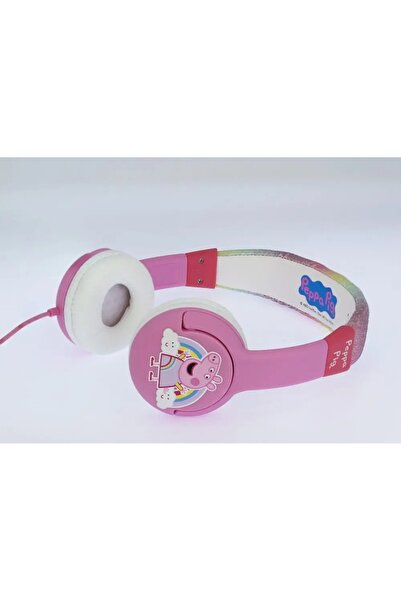 NO BRAND Căști pentru copii Peppa Pig Curcubeu PEPPA P