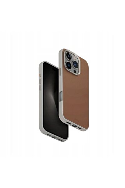 uniq Lyden DS iPhone 16 Pro 6.3 " Husă de încărcare Magclick caramel/carme