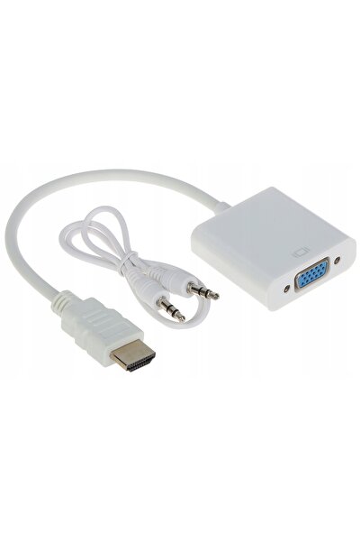 NO BRAND ADAPTOR CONVERTOR HDMI LA VGA + AUDIO