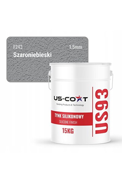 NO BRAND TYNK SILICON GRI ALBASTRU F243 15KG BARANEK GRANULAȚIE 1.5mm