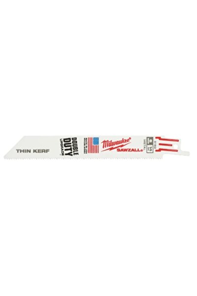 Milwaukee Lamă de ferăstrău sabie pentru metal, cu tăiere subțire, 150mm/14T,...