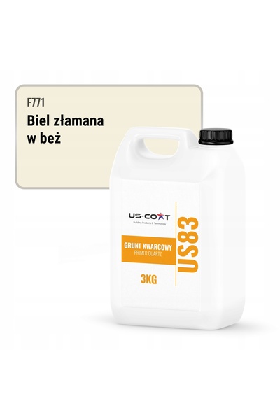NO BRAND Cuarț Grunt pentru silicon și ipsos, alb, bej spart F771 3KG Producător
