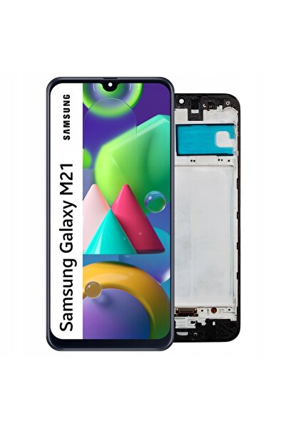 NO BRAND Ecran pentru Samsung Galaxy M21, LCD Incell, cu ramă, SM-M215F