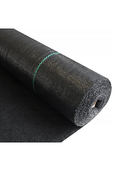 NO BRAND MOCNA AGROTKANINA MATA 0.8x100m AGROFIBER PENTRU BURUIENI 70g GROS N...