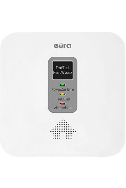 EURA Detector 2 în 1 de monoxid de carbon și gaz natural 230V