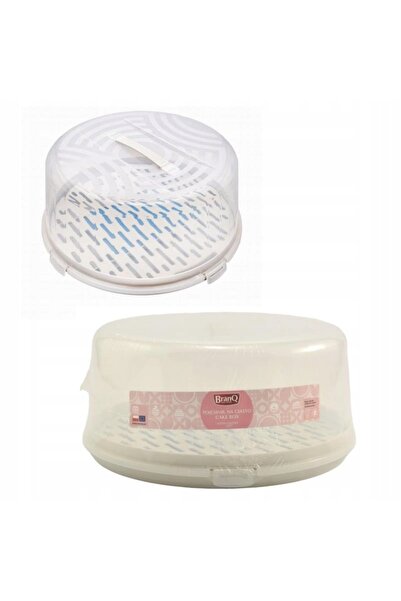 BranQ Recipient din plastic pentru tort, cu inserție de răcire