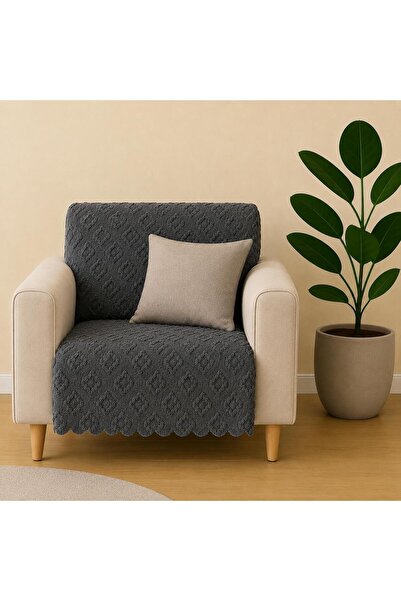 SYCAMORE HOME Single Sofa Cover 110X175 cm |   3-Seat Sofa Seat Cover |   Che...
