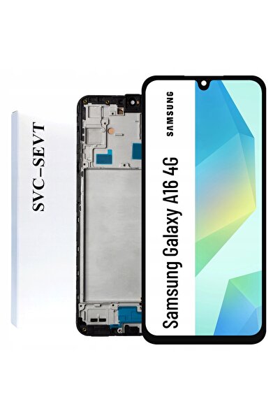NO BRAND Display pentru Samsung Galaxy A16 4G Ecran LCD cu ramă Original Zila...