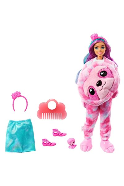 Barbie CUTIE REVEAL LALKA ÎN UN COSTUM roz adorabil LEPURĂ