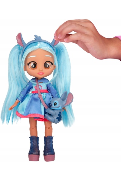 Cry Babies Păpușă BFF Stitch, Set de accesorii pentru păpuși pentru copii, Cadou