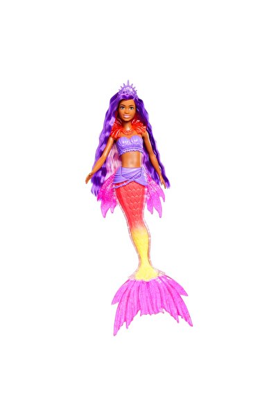 Barbie Păpușă Sirenă Brooklyn, filmul cu păpușile  "Puterea Sirenii " HHG53
