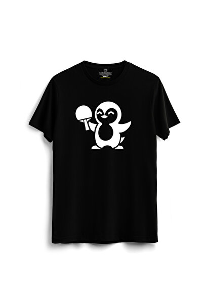 hakuof Table Tennis Printed Cotton T-Shirt Table Tennis