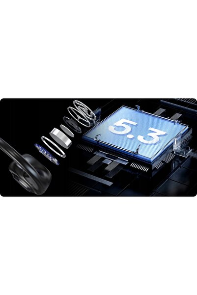 NO BRAND Căști sport wireless Bluetooth cu conducție osoasă, memorie încorpor...