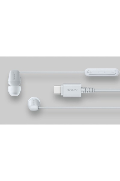 Sony IEREX15C USB-C Căști intraauriculare albe