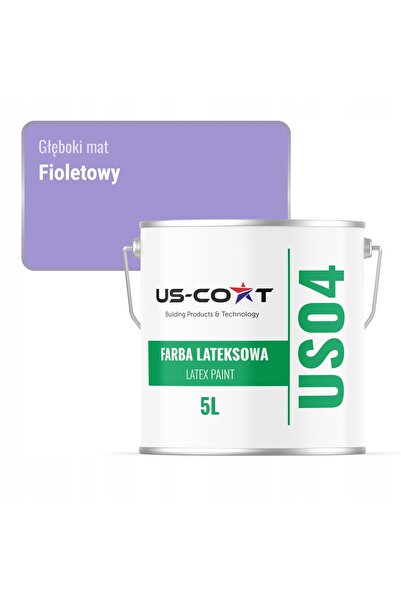 NO BRAND Vopsea latex pentru pereți, culoare mov floral, H2733, 5L, mat inten...