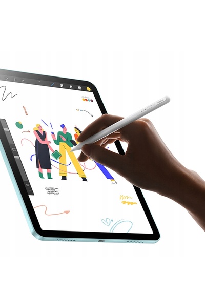 Baseus STYLUS ACTIVE PENTRU IPAD MINI 6 7 10.2 10.5 11 12.9 PRO CU FUNCȚIE DE...