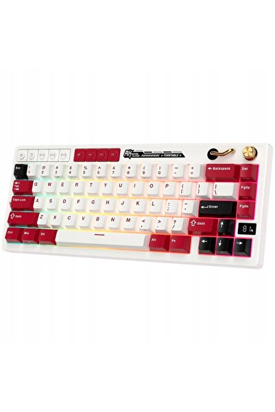 NO BRAND Tastatură Royal Kludge RK M65 Famicom switch-uri Cream