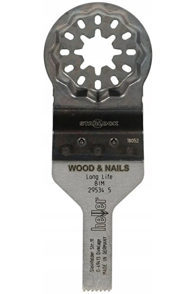 NO BRAND heller 3x Lamă de ferăstrău Lemn + Cuie 30x10mm STARLOCK 295352