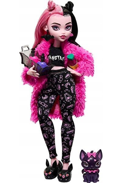MONSTER HIGH Set păpușă Draculaura, accesorii pentru fetițe