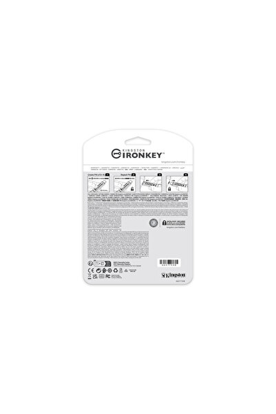 Kingston IronKey Keypad 200 512GB USB-C Criptat AES