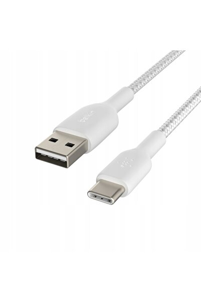 NO BRAND Cablu Belkin USB-A la USB-C cu înveliș împletit, conform standardulu...
