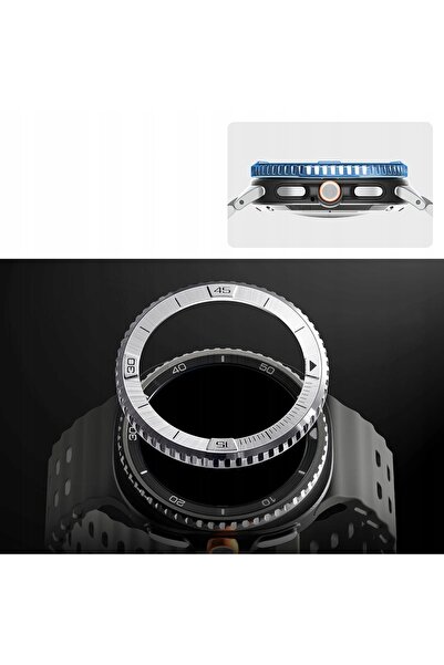 NO BRAND Ramă de protecție pentru marginea ceasului Galaxy Watch 8 Classic 46...