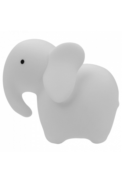 NO BRAND Lampă de veghe LED MARY'S, Elefant, Alb Cald + RGB, cu telecomandă USB