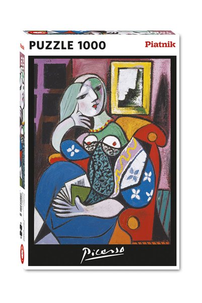 Piatnik Puzzle Picasso, Femeie cu carte