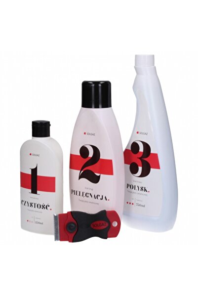 NO BRAND Kit de curățare SOLGAZ + racletă