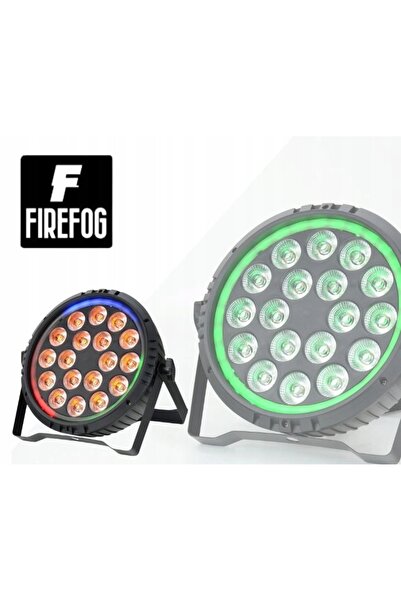 NO BRAND Reflector LED 18x 10W RGBWA ultraiolet + inel LED Firefog