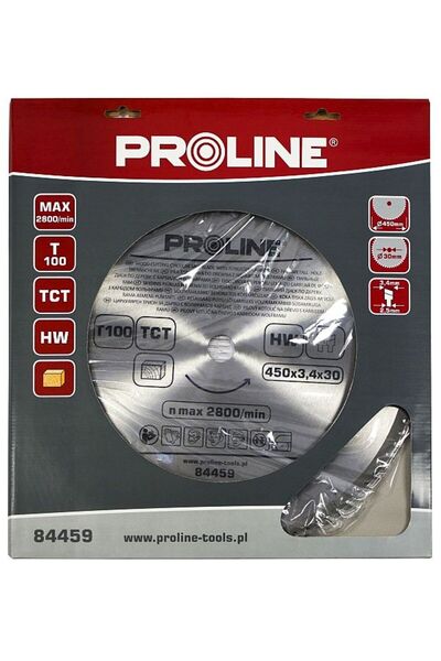 Proline Lamă de ferăstrău cu plăcuțe din carbură pentru lemn 315mm 40 dinți 8...