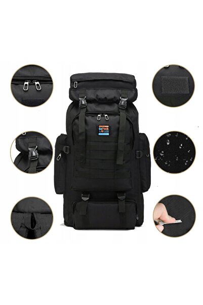 NO BRAND GOPACK 70L rucsac tactic militar de urgență nefortunat echipat